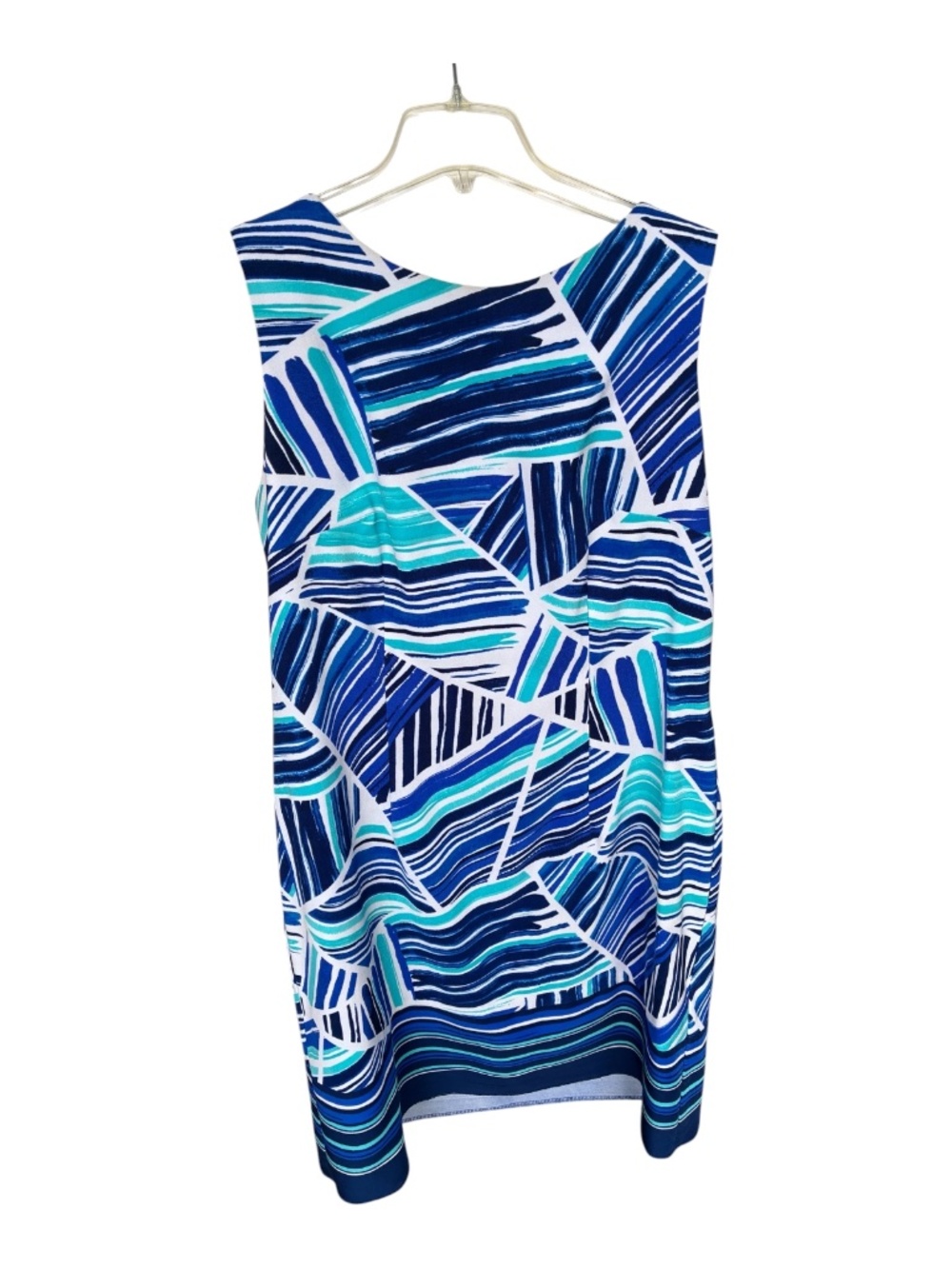 AYLX Geometric Printed Sleeveless Dress-Size 18